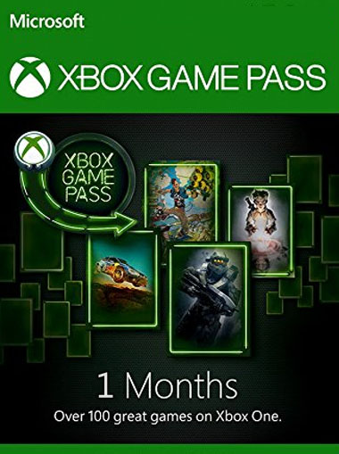 xbox game pass 1 month price