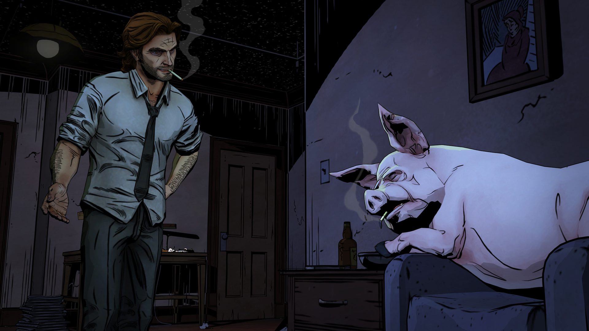 The Wolf Among Us downloading